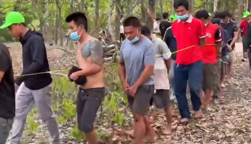 Liên tiếp triệt phá các tụ điểm cờ bạc quy mô lớn trong cao điểm Tết Bính Ngọ  -4