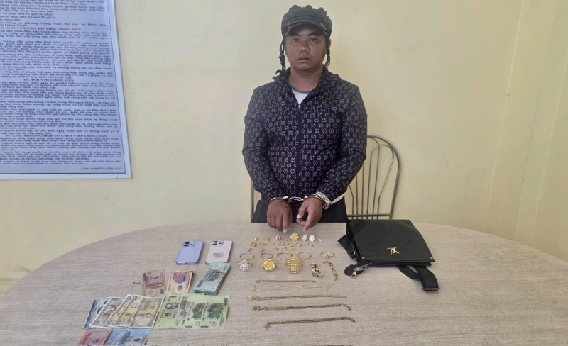 Khám phá nhanh vụ đột nhập vào nhà phá két sắt  trộm tài sản trị giá hơn 1 tỷ đồng -0