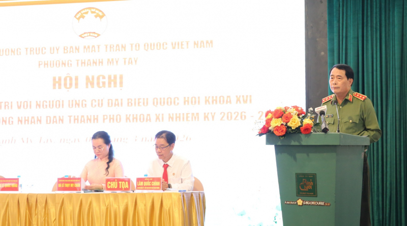 Thứ trưởng Lê Quốc Hùng và các ứng cử viên đại biểu Quốc hội tiếp xúc cử tri tại TP Hồ Chí Minh -0