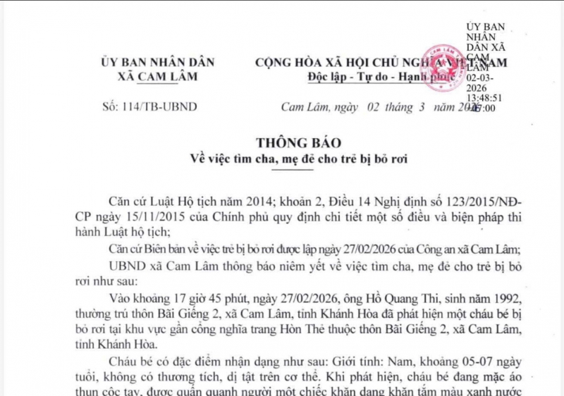            Tìm thân nhân cho bé trai cơ sinh bị bỏ rơi bên trong thùng giấy -0