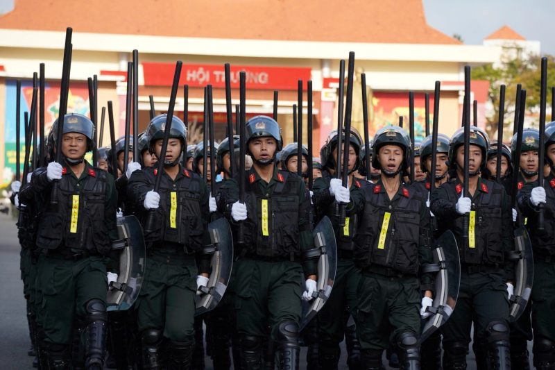 Các lực lượng vũ trang TP Hồ Chí Minh ra quân huấn luyện năm 2026  -0