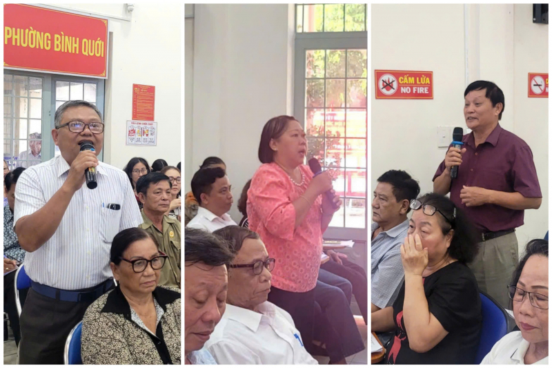 Thứ trưởng Lê Quốc Hùng và các ứng cử viên đại biểu Quốc hội tiếp xúc cử tri tại TP Hồ Chí Minh -0