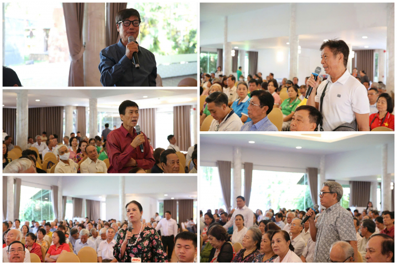 Thứ trưởng Lê Quốc Hùng và các ứng cử viên đại biểu Quốc hội tiếp xúc cử tri tại TP Hồ Chí Minh -1