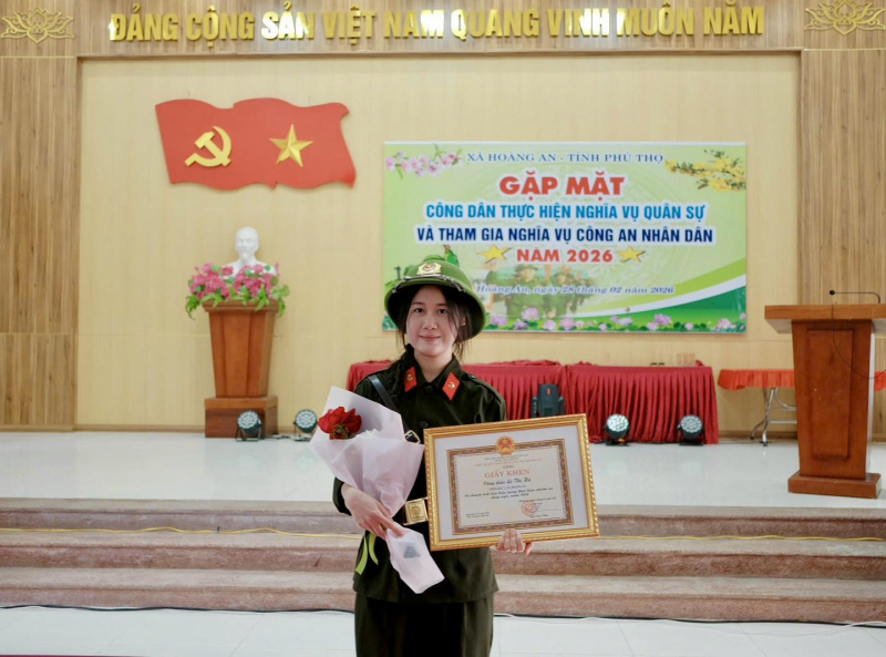 Điểm sáng trong công tác tuyển quân của Công an tỉnh  Phú Thọ -0