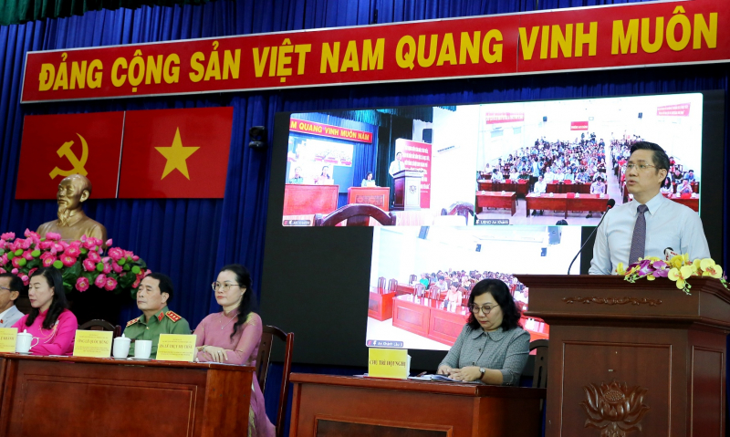 Thứ trưởng Lê Quốc Hùng: Các ý kiến, kiến nghị của cử tri rất đa dạng, sâu sắc -1