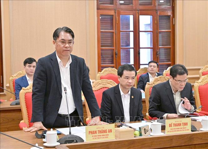 Công bố kế hoạch kiểm tra, giám sát đối với Ban Thường vụ Tỉnh ủy Cao Bằng -0