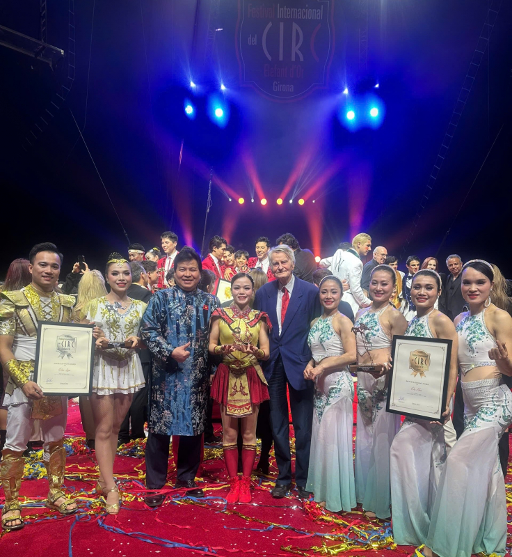 Xiếc Việt thắng lớn tại Liên hoan Xiếc quốc tế Con voi Vàng 2026 -0