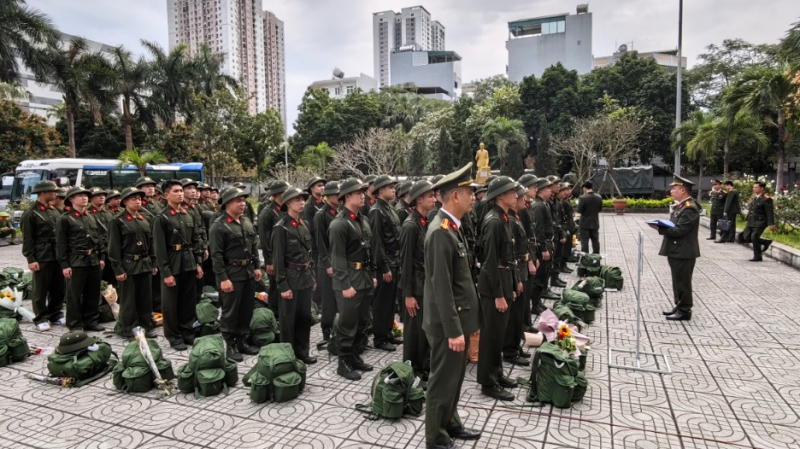 Tự hào khoác màu áo chiến sĩ Công an nhân dân năm 2026 -0