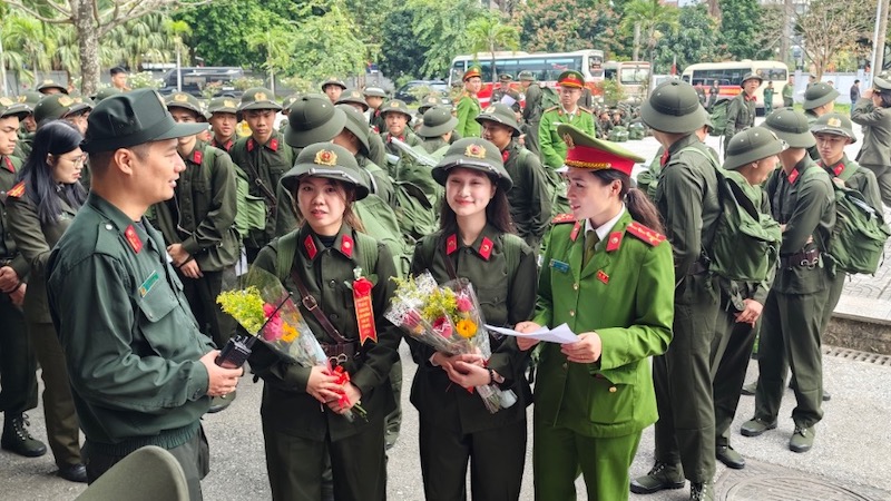 Tự hào khoác màu áo chiến sĩ Công an nhân dân năm 2026 -0