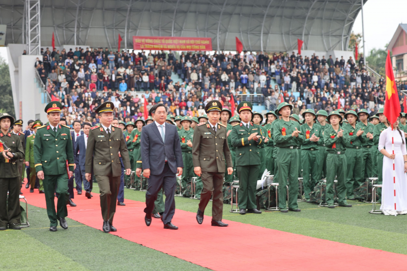 Ngày hội tuổi trẻ tiếp bước cha anh lên đường làm nhiệm vụ -1