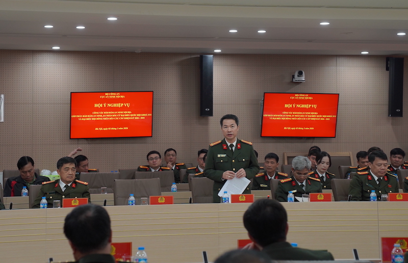 Lực lượng An ninh nội địa toàn quốc triển khai các biện pháp bảo đảm an ninh, an toàn bầu cử -0