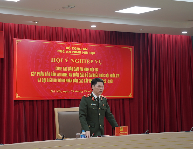 Lực lượng An ninh nội địa toàn quốc triển khai các biện pháp bảo đảm an ninh, an toàn bầu cử -0