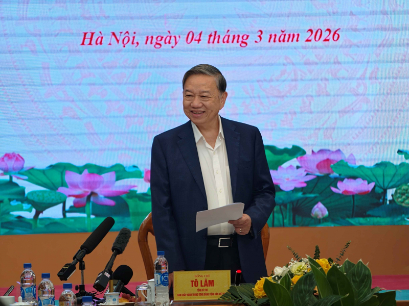 Tổng Bí thư Tô Lâm làm việc với Ban Tuyên giáo và Dân vận Trung ương về dự thảo quy định công tác chính trị, tư tưởng -0