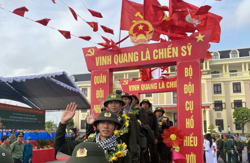 Tây Ninh: 729 công dân được tuyển chọn tham gia nghĩa vụ CAND -0