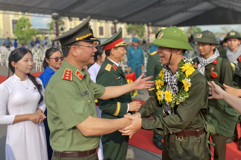 Tây Ninh: 729 công dân được tuyển chọn tham gia nghĩa vụ CAND -0