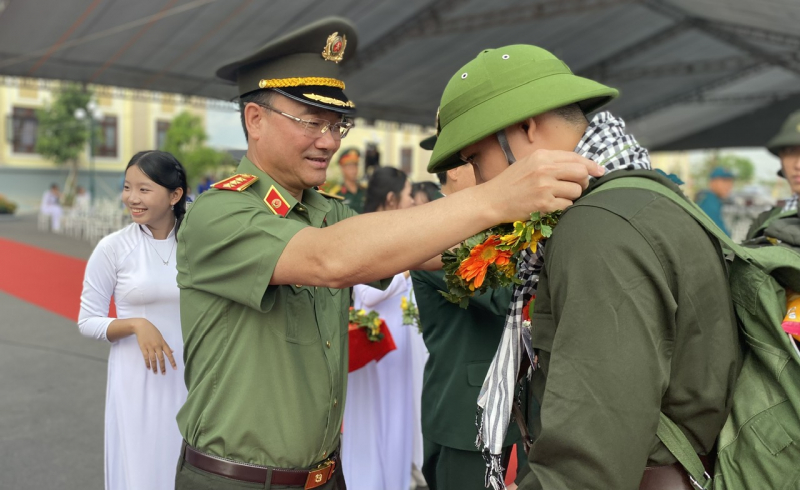 Tây Ninh: 729 công dân được tuyển chọn tham gia nghĩa vụ CAND -1