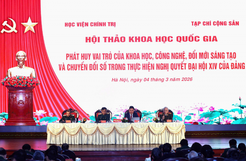 Phát huy vai trò của khoa học, công nghệ, đổi mới sáng tạo và chuyển đổi số trong thực hiện Nghị quyết Đại hội XIV của Đảng -0