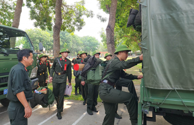 Rộn ràng ngày hội giao, nhận quân ở miền Tây Nam Bộ -0