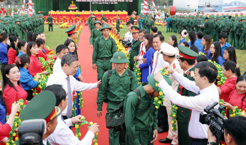 Rộn ràng ngày hội đưa quân ở miền Tây Nam Bộ -0