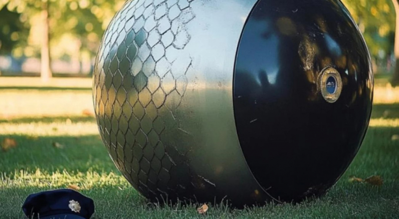 “Cảnh sát” robot -0