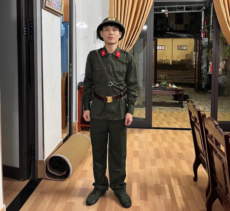 Những thanh niên ở đại ngàn Trường Sơn ước mơ khoác màu áo lính Công an -0