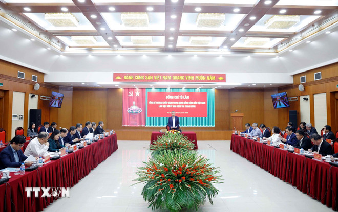 Tổng Bí thư Tô Lâm: Chuyển mạnh công tác kiểm tra, giám sát sang phòng ngừa từ sớm, từ xa -0