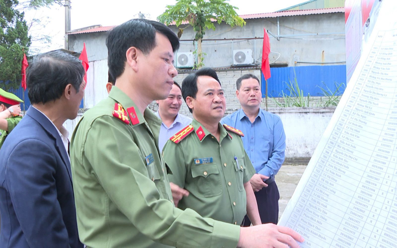 Triển khai đồng bộ các biện pháp bảo đảm ANTT tại các điểm bầu cử -0