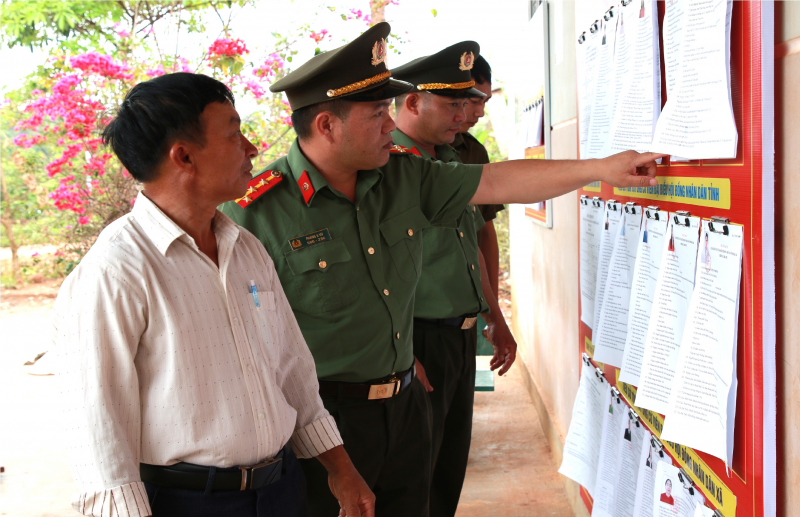 Công an Đắk Lắk nỗ lực đảm bảo an ninh cho “Ngày hội non sông” -0