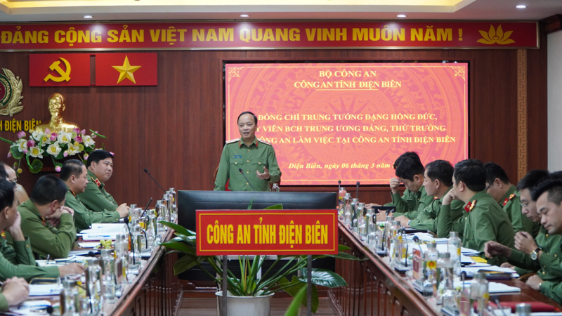 Nâng cao năng lực bảo đảm hậu cần, kỹ thuật cho lực lượng Công an tỉnh Điện Biên -0