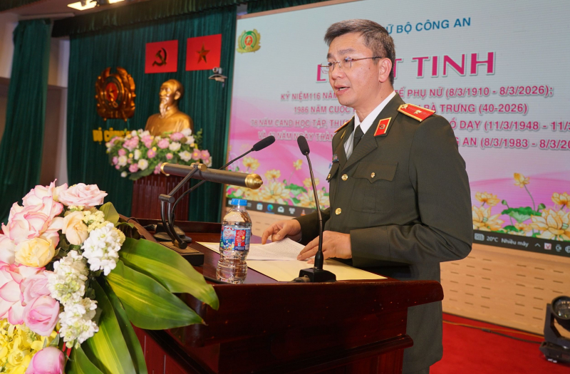 Hội Phụ nữ Bộ Công an điểm tựa tin cậy, mái nhà chung ấm áp -0