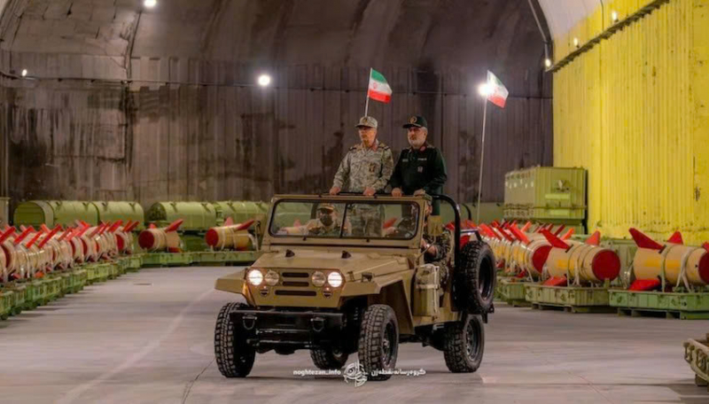 Hé lộ hồ sơ năng lực các thành phố tên lửa dưới lòng đất Iran -0