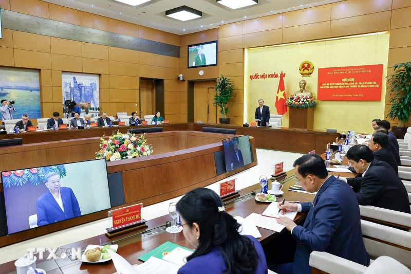 Công bố quyết định kiểm tra, giám sát đối với Ban Thường vụ Đảng ủy Quốc hội -0