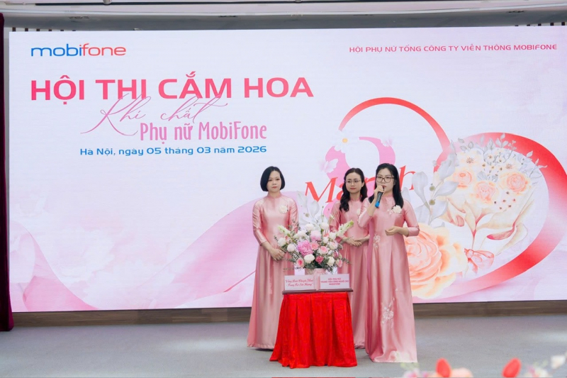 Lan tỏa tinh thần đoàn kết và khát vọng cống hiến của phụ nữ Tổng Công ty viễn thông MobiFone -0