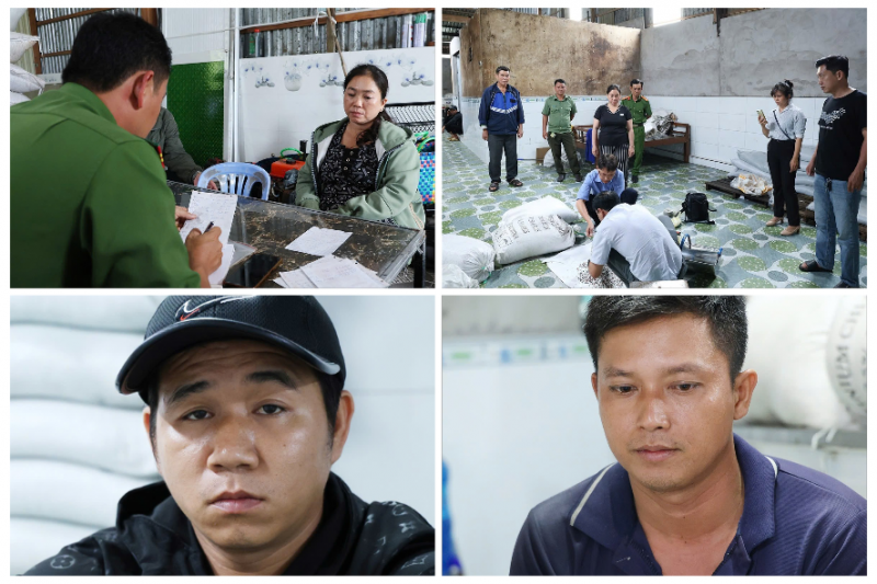 Bắt quả tang vụ sản xuất, vận chuyển phân bón chưa được phép lưu hành, sử dụng s -0