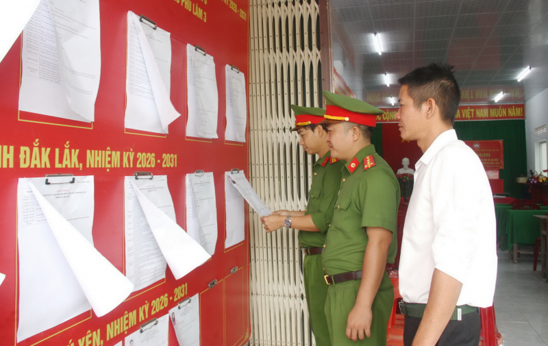 Khí thế chuẩn bị bầu cử ở phía Đông tỉnh Đắk Lắk -0