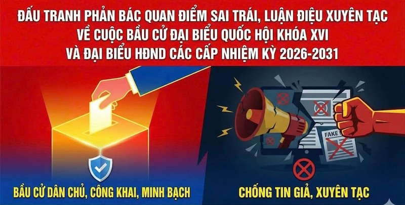 Công an TP Hà Nội xử phạt các trường hợp đăng tải thông tin sai sự thật về công tác bầu cử -0