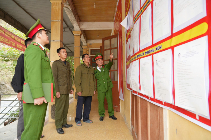 Công an Nghệ An sẵn sàng đảm bảo an ninh, an toàn tại các điểm bầu cử trên địa bàn -0