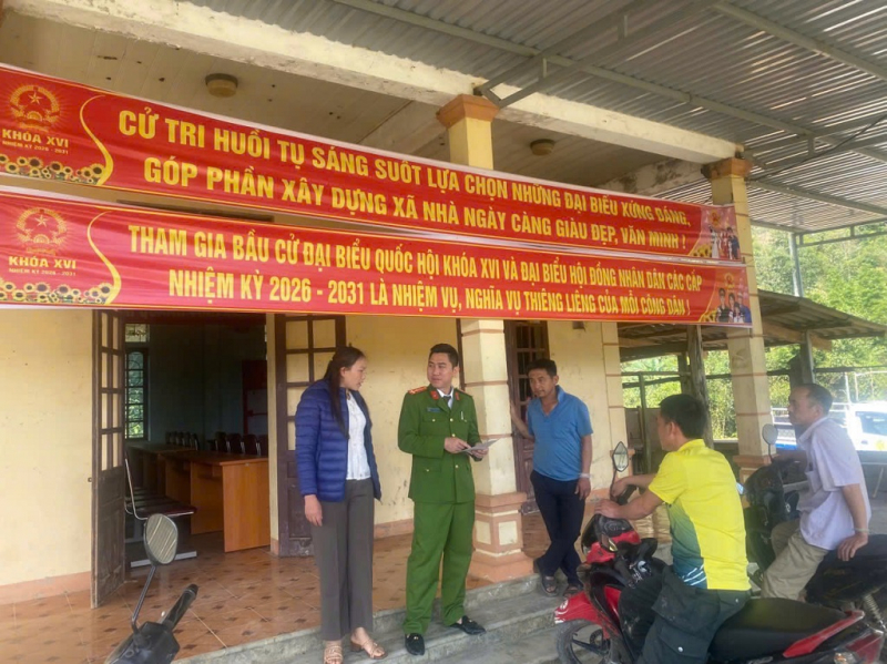 Công an Nghệ An sẵn sàng đảm bảo an ninh, an toàn tại các điểm bầu cử trên địa bàn -0