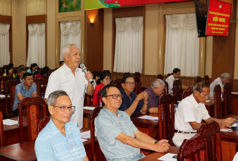 Cử tri các xã đảo ở Vĩnh Long gửi gắm nhiều ý kiến tâm huyết đến ứng viên ĐBQH khóa XVI -0