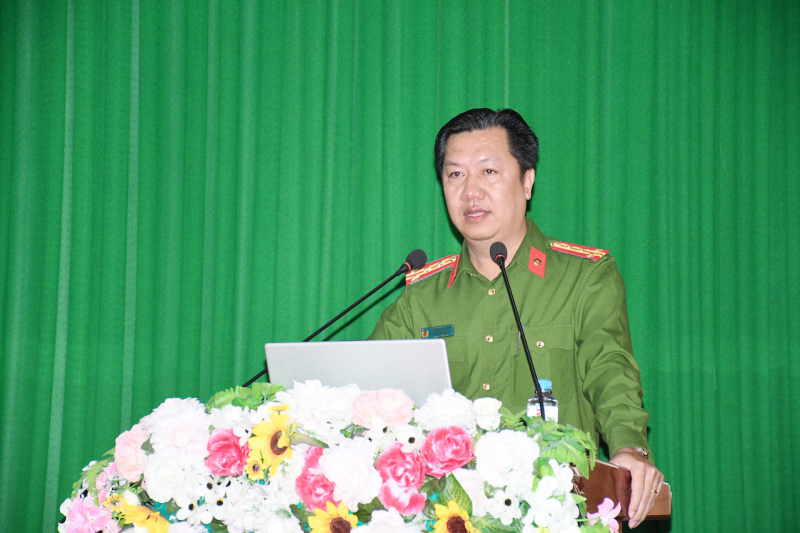 Công an các tỉnh miền Tây tăng cường công tác tuyên truyền bầu cử -0