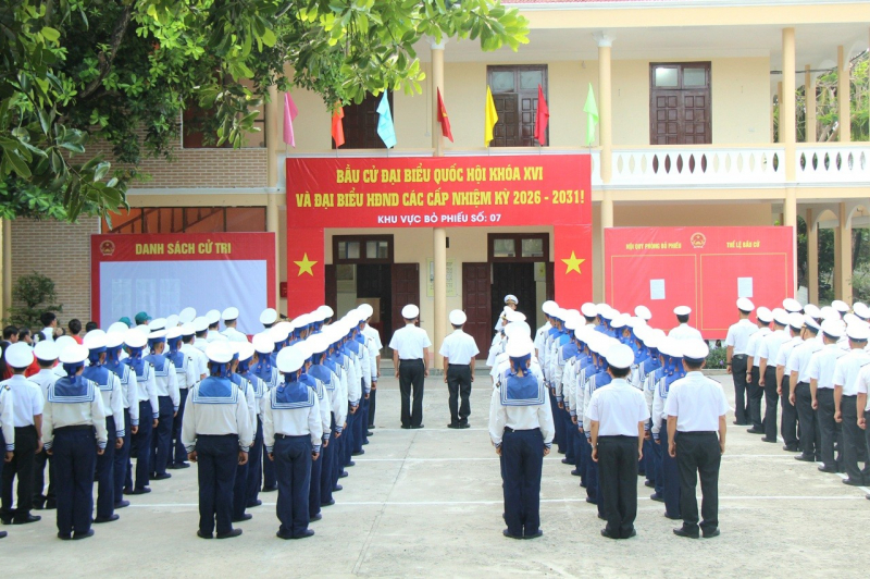 Đặc khu Trường Sa tổ chức bầu cử sớm tại 20 khu vực đảm bảo dân chủ, an toàn -0