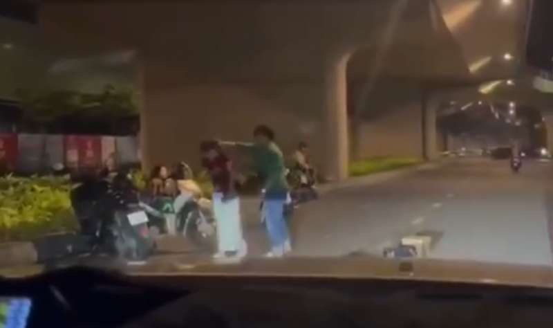 Điều tra, xác minh vụ việc một người đàn ông có hành vi gây rối, đuổi đánh một phụ nữ -3