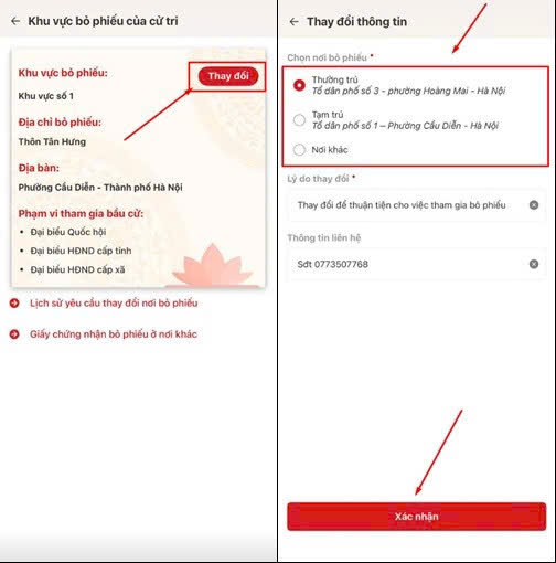 Qua VNeID người dân tra cứu khu vực bỏ phiếu, danh sách người ứng cử -0