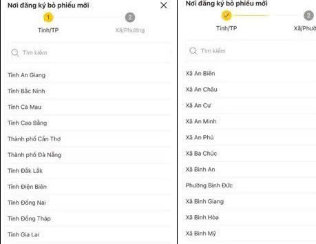 Qua VNeID người dân tra cứu khu vực bỏ phiếu, danh sách người ứng cử -0