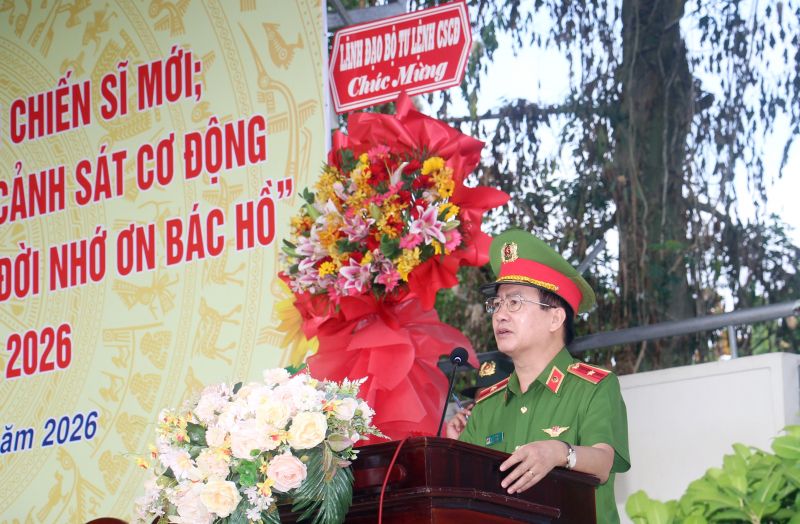 Trung đoàn CSCĐ Tây Nam Bộ ra quân huấn luyện năm 2026 -0