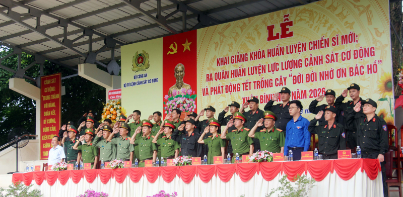 Trung đoàn CSCĐ Tây Nam Bộ ra quân huấn luyện năm 2026 -0