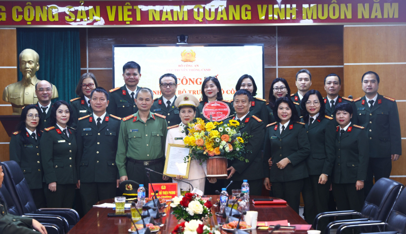 Bổ nhiệm Đại tá Nguyễn Thị Thu Hằng giữ chức vụ Phó Cục trưởng Cục Truyền thông Công an nhân dân -0