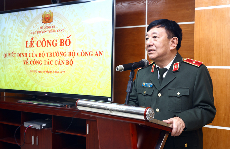 Bổ nhiệm Đại tá Nguyễn Thị Thu Hằng giữ chức vụ Phó Cục trưởng Cục Truyền thông Công an nhân dân -0