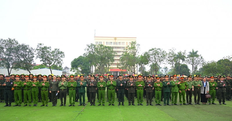 Khai giảng khóa huấn luyện cho gần 17 nghìn chiến sĩ mới tại Bộ Tư lệnh Cảnh sát cơ động -1