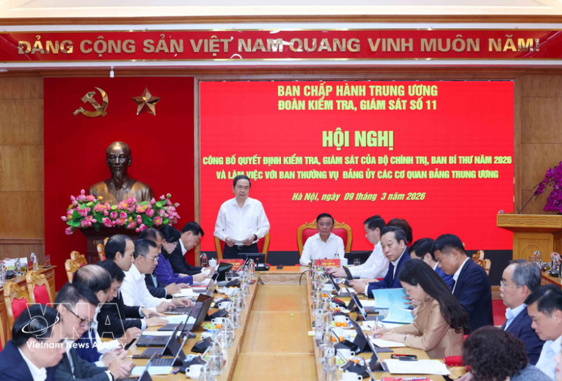 Politburo, Secretariat announce inspection of Party Committee of Central Party Agencies -0